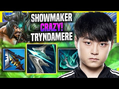 SHOWMAKER CRAZY TRYNDAMERE GAME IN EUW SOLOQ! - DK ShowMaker Plays Tryndamere TOP vs Cho'gath!