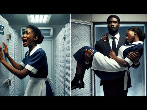 “SOMEONE PLEASE HELP ME” – BILLIONAIRE RESCUES MAID ACCIDENTALLY LOCKED IN THE COLD ROOM