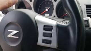 How to reset TPMS in a 2007 Nissan 350z.