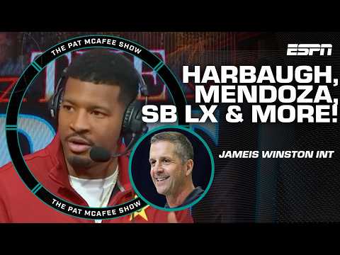 Jameis Winston on John Harbaugh and Super Bowl LX expectations | The Pat McAfee Show