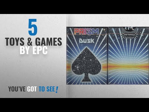 Top 10 Epc Toys & Games [2018]: Prism Dusk 2nd Edition Playing Cards Poker Size Deck LPCC EPC Custom