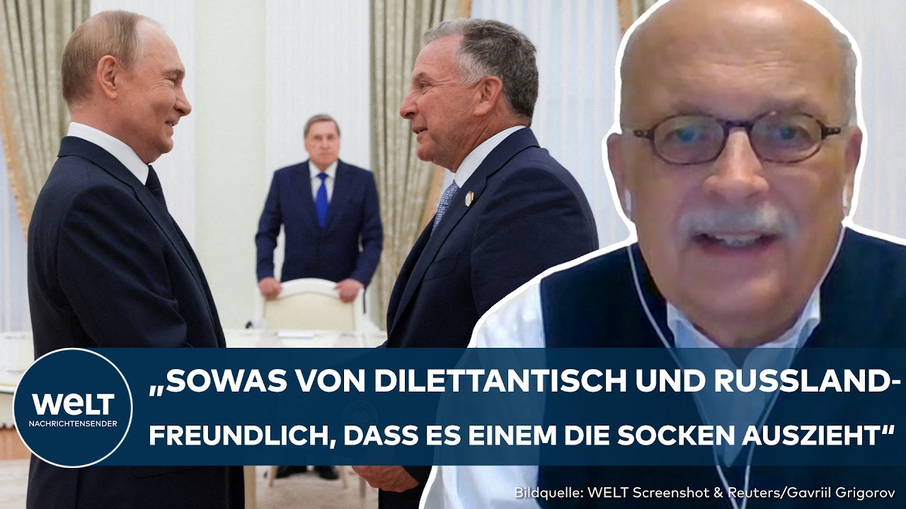 PUTINS KRIEG: "Ich warne seit Monaten vor Witkoff!" Verschließt Trump bewusst die Augen?