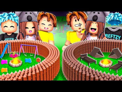 KIDS BASE vs PARENTS BASE in 99 Nights in the Forest!