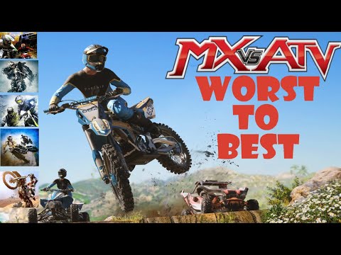 Ranking EVERY MX VS ATV From WORST TO BEST (Top 7 Games Including Legends!)