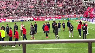 試合後セレモニー　明治安田Ｊ１百年構想リーグ　プレーオフラウンド　第2戦　1-2位決定戦2026年6月6日（土）