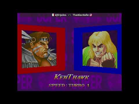 SSF2X djfrijoles (T.Hawk) vs. TheAlexValle (Ken) - Fightcade 2 Casual Match!