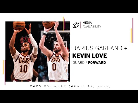 Cavs vs. Nets Play-In Postgame: Darius Garland + Kevin Love