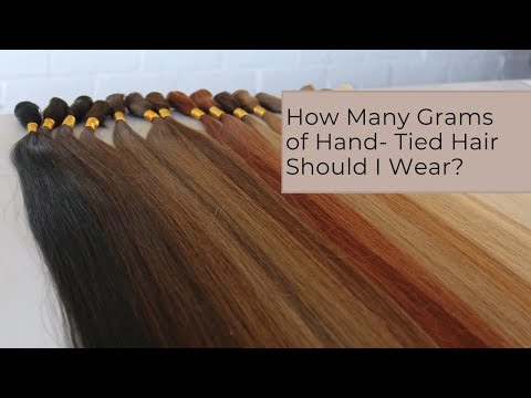 YouTube video about: How many rows of hand tied extensions do I need?