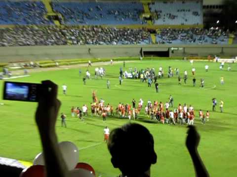 Goiás 0x1 Inter - Entrada em campo