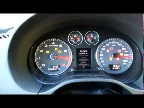 Needle Sweep Audi A3 8PA 2,0 TFSI S-Tronic Quattro Exclusive 12/10 SB