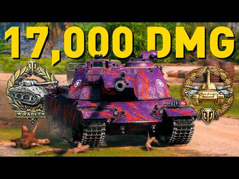 INSANE 17,000 DAMAGE in World of Tanks!