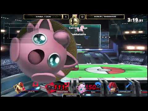 Zomba/LeoN vs. Goblin/BassMage - Ultimate Doubles Losers Finals - Crown 2