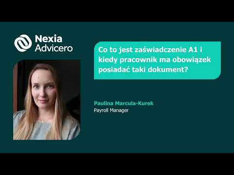 Co to jest zaświadczenie A1 i kiedy pracownik ma obowiązek posiadać taki dokument?