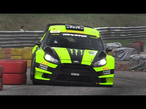 VR46 Monster Energy Team (Rossi, Uccio & Brivio) - Monza Rally Show 2016 | Ford Fiesta RS WRC