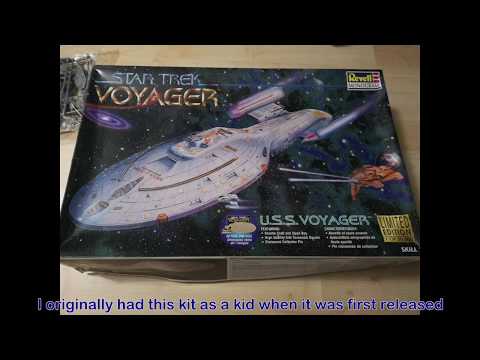 USS Voyager 1/677 Revell Monogram Build