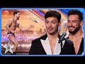 SEXY JUGGLERS Messoudi Brothers impress Judges with saucy act | Auditions | BGT 2024