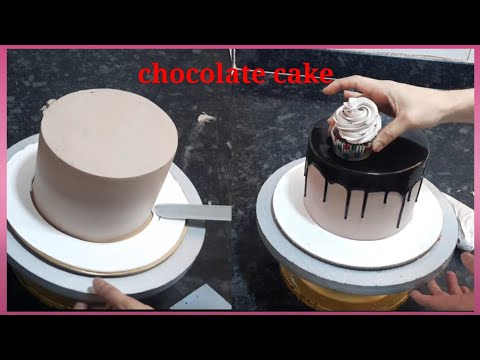 1kg chocolate cup cake design  | design chocolate cake recipe  | chocolate cake recipe for birthday