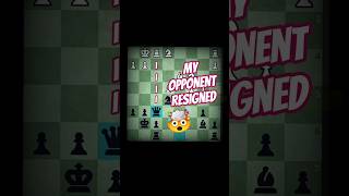 Opponent Rated 50+ Points Resigned! 🤯 #chess #queensacrifice #resigned