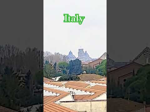 Tuscany, Italy | Pisa Seen from above | Walking over The Ancient Walls of Pisa, Italy