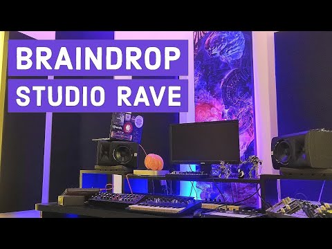 BRAINDROP STUDIO RAVE 01 | Psytrance Sessions