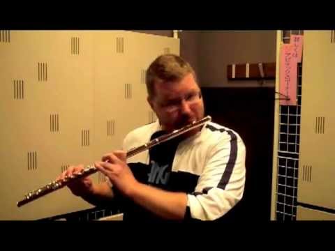 The Yamaha "Ideal" model flute in 14K gold