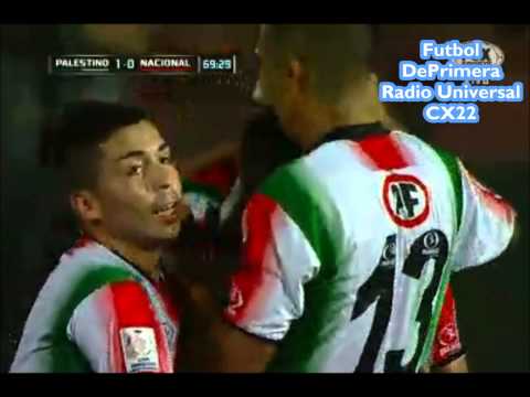 Palestino 1 - Nacional 0 (Relato Alberto Kesman) Copa Libertadores 2015