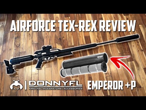 Big Air Power Sound Suppression with the NEW DonnyFL Emperor +P Big Bore Airgun Suppressor