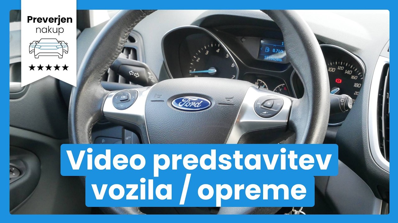 Ford C-MAX Trend 1.0 - SLOVENSKO VOZILO