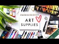 ART SUPPLIES Tips Demos All Mediums