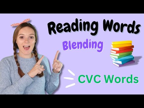 Learn to Blend CVC Words with Phonics Alphabet Sounds for Kids British Teacher