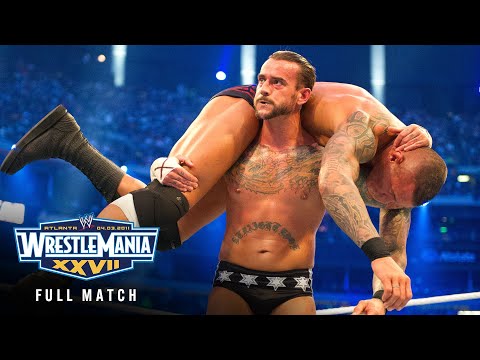 FULL MATCH — CM Punk v. Randy Orton: WrestleMania XXVII