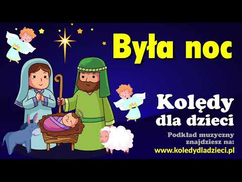 Była noc ciemna noc - Kolędy dla dzieci - Podkład Jangok