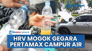 Viral Video HRV Isi Pertamax tapi Ada Campuran Air & Bikin Mobil Mogok, Pertamina Buka Suara