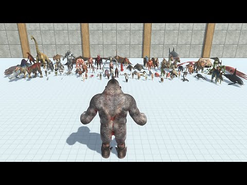 LEVEL 3 GORO VS 2 X FACTION - Animal Revolt Battle Simulator
