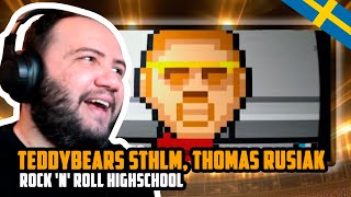 🇸🇪 Teddybears Sthlm, Thomas Rusiak - Rock 'n' Roll Highschool (Video) TEACHER PAUL REACTS SWEDEN
