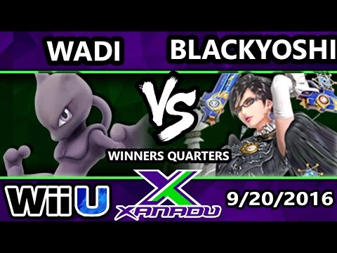 S@X 168 - SS | WaDi (R.O.B., Mewtwo) Vs. Wave | Black Yoshi (Bayonetta) WQ - Smash Wii U - Smash 4
