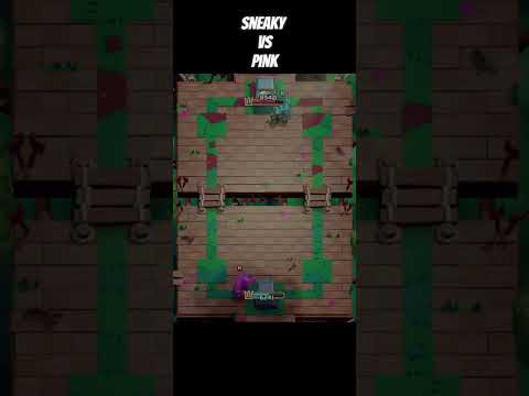 Sneaky vs. Pink Golem Duell #viral #clashroyale #popular #gaming #audio #clash #supercell #lyunaff