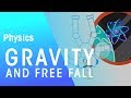 Gravity Free Fall Forces Motion Physics FuseSchool