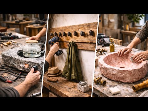 TOP 3 ideas geniales para tallar piedras que cualquiera PUEDE HACER | Proyectos de tallado de piedra