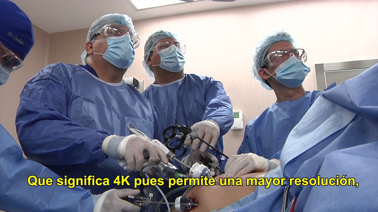 Torre cirugía laparoscópica con cámara de ultra alta definición (4K) #hospitalmilitar