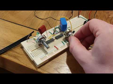 40106 ossilator first tests