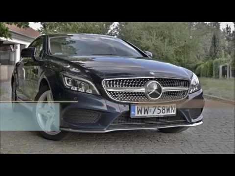 Motopodprad.pl - Mercedes CLS światła lights on Multibeam LED