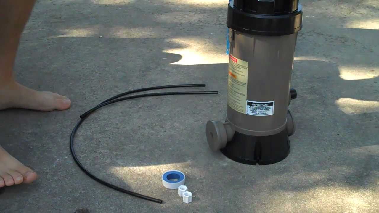 How To Install The Hayward CL220 Automatic Chlorinator