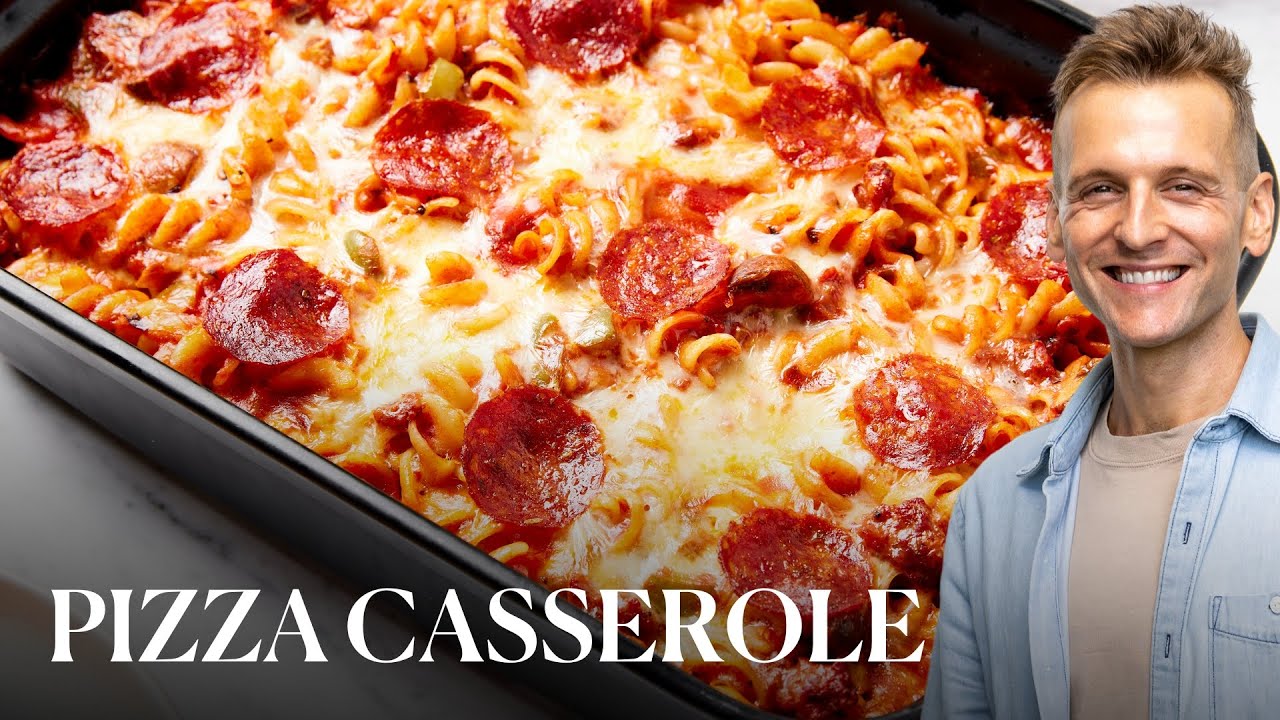 If You Love Pizza and Pasta, This Pizza Casserole Recipe Is For You!