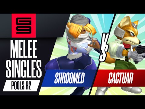 Shroomed (Sheik) vs Cactuar (Fox) - Melee Singles Pools Winners Quarter-Final  - Genesis 9