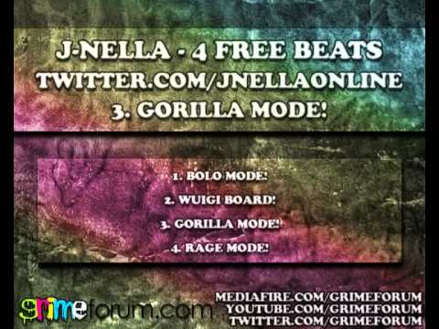 J-Nella - Gorilla Mode! (Free Instrumental Download)