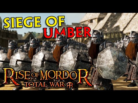 The Siege Of Good and Evil - Epic 3vs4 - Total War Rise Of Mordor