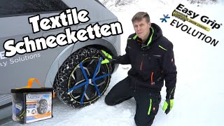 Beste Schneeketten für E-Autos? Michelin Easy Grip Evo - Textil
