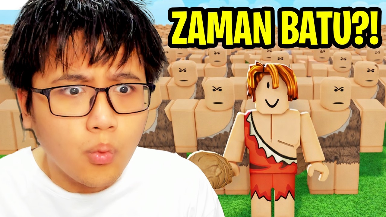 EVOLUSI MANUSIA ZAMAN BATU KE ZAMAN MODERN?! - Roblox Indonesia Age Evolution Tycoon