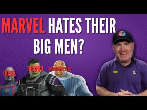 Marvel has a BIG MAN problem.